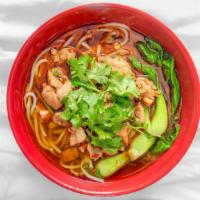 Spicy Chicken Noodle Soup / 辣鸡面 · Spicy/辣.