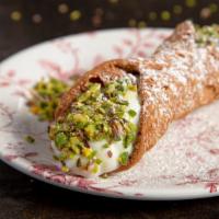 Homemade Cannoli  · Classic authentic cannoli infused with ricotta cheese.