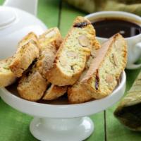 Italian Biscotti · Crispy and crunchy long cookie.
