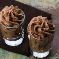 Chocolate Mousse · Decadent chocolate mousse.