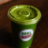 Green Machine Juice · Kale, spinach, green apple, ginger and lemon.