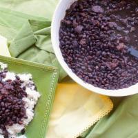 Rice & Beans (Vegan Friendly) · Black Beans and White Rice.