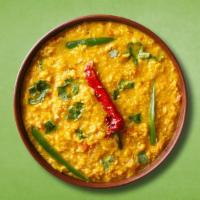 Lentil Fry League · Loosened yellow lentils cooked with spices, tomato /spinach, green chili, cumin and onions  ...