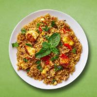 Perfect Paneer Biryani · Basmati rice cooked with Indian cottage cheese and cooked in a special home-made biryani mas...