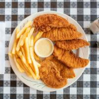 Chicken Fingers · Favorite. Served with French fries.