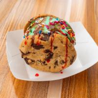 Ice Cream Sandwich · Supersize single scoop of your favorite ice
cream, soft-baked chocolate chip cookies, whip c...