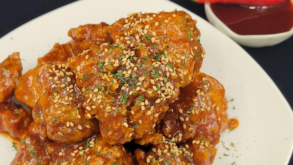 Hot Sweet & Spicy Chicken Nuggets🌶️🌶️🌶️ · Boneless Wings for Spicy Lover. 🌶️🌶️🌶️