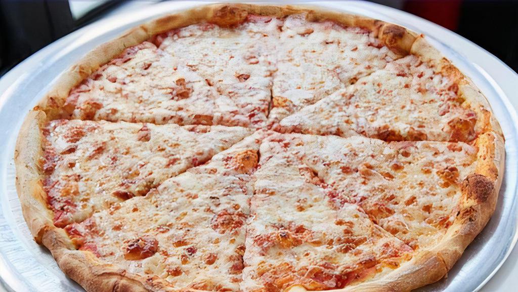 The Brooklyn Lg · Grande mozzarella and tomato sauce. Round pizza only