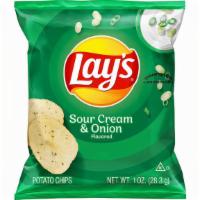 Lays Sour Cream & Onion Potato Chips · 1.5 Oz