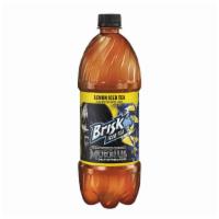 Lipton Brisk Iced Tea, Lemon · 33.8 Oz