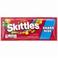 Skittles Original Fruity Candy Share Size · 4 oz