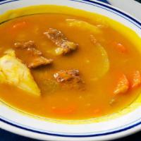 Squash Soup (Soup Joumou) · Squash Soup (Soup Joumou) is traditionally cooked with pumpkin winter squash. The pumpkin sl...