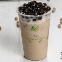 Classic Milk Black Tea · Add your choice of toppings for an additional charge.
