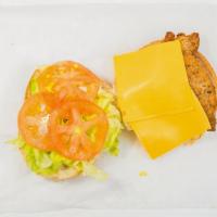 Chicken Cutlet · Melted American cheese, lettuce, and tomatoes.