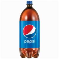 Pepsi 2 Liter · The bold, refreshing, robust cola