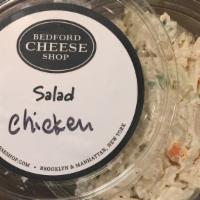Chicken Salad · Specially brined chicken breast, celery, potato, carrots, mayo, and chives.