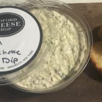 Spinach Artichoke Dip · Great for (socially distanced) parties! Sour cream, fresh spinach, artichoke hearts, cheese ...