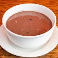 Black Or Red Bean Soup · onions optional