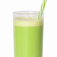 Go Green Juice · Spinach, kale, cucumber, celery, lemon, and green apple.