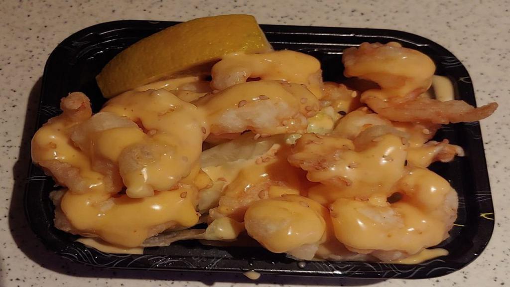 Tokyo Shrimp · Crispy shrimp served with sweet mayo sauce.