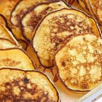 Cheese Latke Tray (6 Pieces) · Creamy fried cheese pancakes. Shavous and all year specialty!