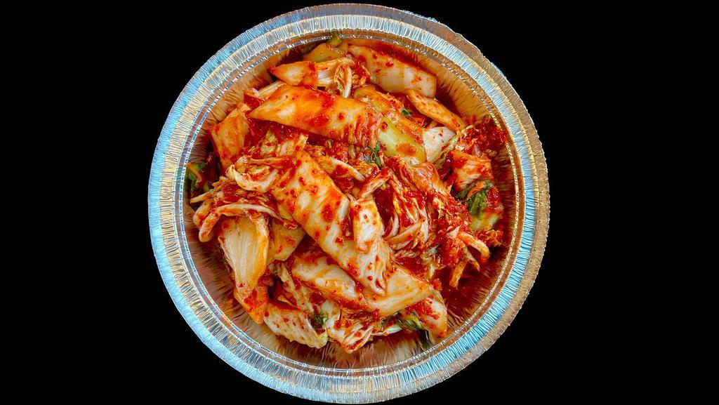 Fresh Kimchi · Traditional Korean side dish of salted and fermented vegetables, such as napa cabbage and Korean radish.