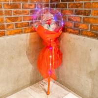 Red/Red Flower Led Balloon · red/red flower led balloon