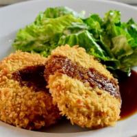 Extra Japanese Potato Croquette · Japanese style creamy potato croquette battered with fresh breadcrumbs fried to a crispy ext...