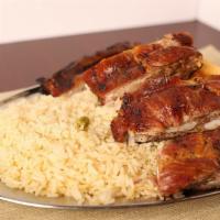 Half Pork Bbq Ribs · Half portion of pork ribs, grilled with special seasoning.