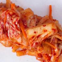 Mamison Kimchi 32Oz · Kimchi (Pre-cut)
Cabbage, hot pepper flakes, radish, scallion, onion, ginger, garlic, plum e...