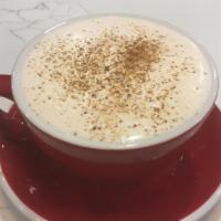 Chai Latte · Nine spice chai and honey steamed with milk