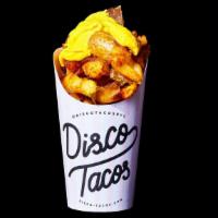 Disco Fries · Fries tossed with a mixture of Mexican spice and herbs