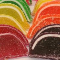 Assorted 1/2 Lb. Box Fruit Slices · Our boardwalk favorite jelly fruit slices in assorted popular flavors.