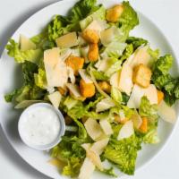 Romaine Salad · Romaine lettuce with selected toppings.