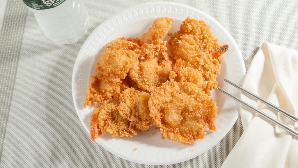 Fried Shrimp · Twelve pieces.