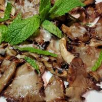 Grilled Oyster Mushrooms · 