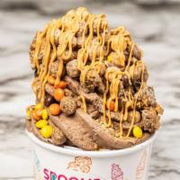 Reese'S Repeat · chocolate ice cream, reese's puffs, reese's peanut butter cups, reese's pieces, peanut butte...