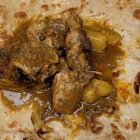 Chicken Roti · Comes with Curry Potato