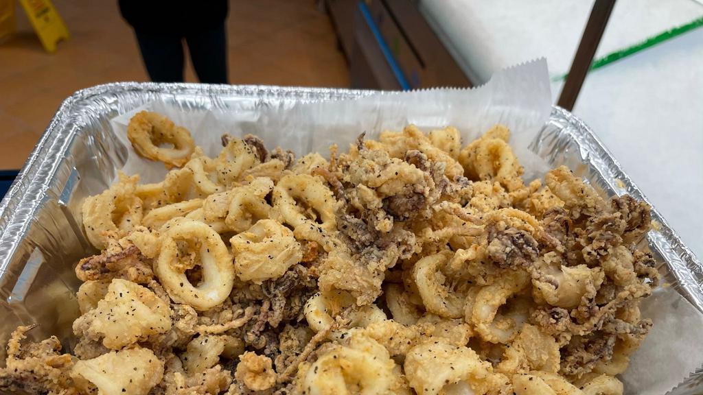 Fried Calamari · 1 lb. fresh fried calamari