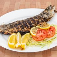 Fried Bronzini Whole Fish · 1.5  lb bronzino