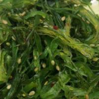 Seaweed Salad · Salad with a seasoned microalgae base.