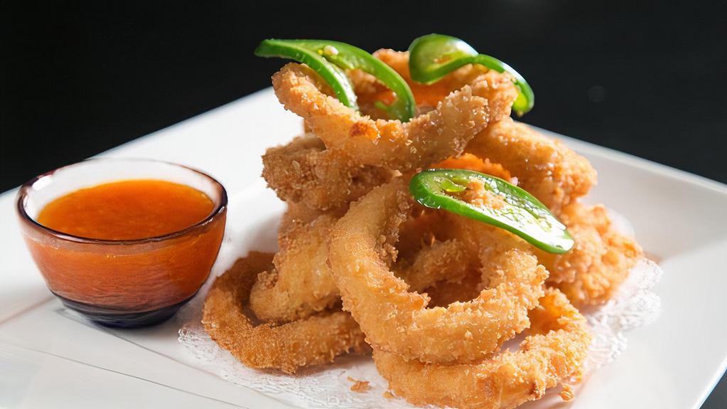 Fried Calamari · Deep fried battered squid rings