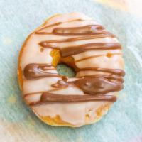 Vanilla Frosted Donut · 