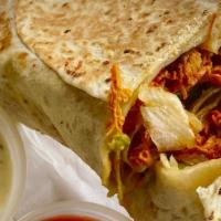 Chicken Wrap · Our wrap or burrito filled with our tasty grilled chicken, sauteed onions and green peppers,...