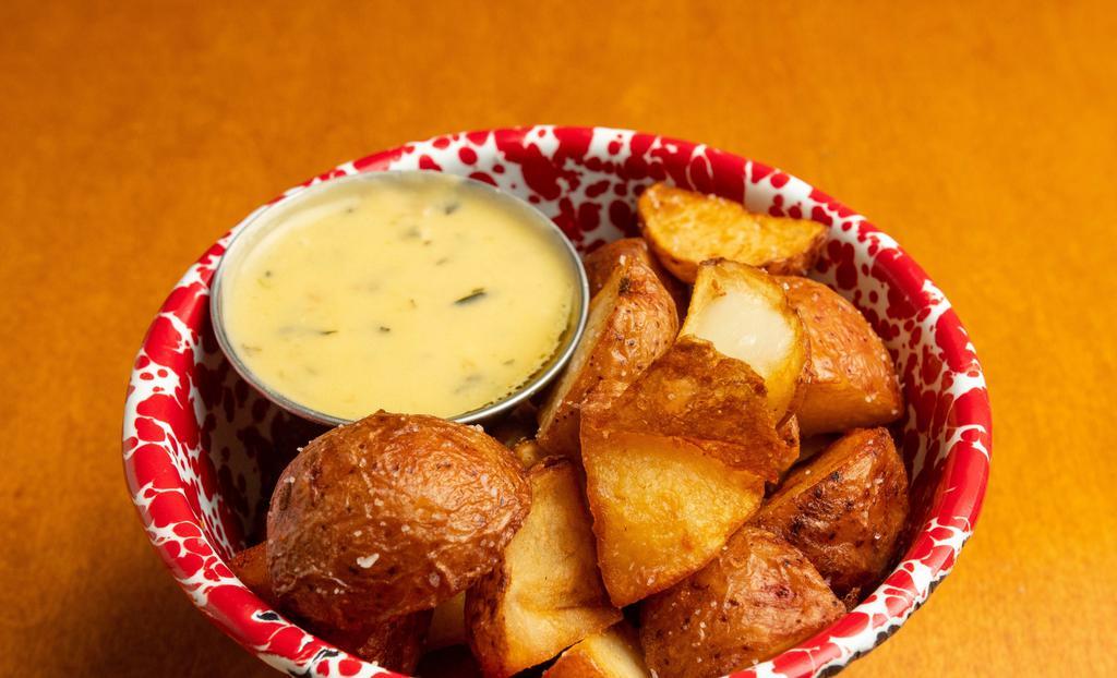 Potatoes In Duck Fat · with aioli