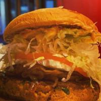 Walla Veggie Burger Combo · *IF VEGAN: SELECT WHOLE WHEAT BUN/SAUCE CONTAINS HONEY* Our freshly made in house vegan, glu...