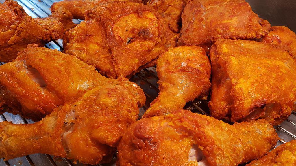 Fried Chicken · Fresh Crispy Juicy Fried Chicken. Choose between 2, 3, 5, 9, 12, 15 or 20 Pieces.