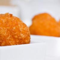 Fried Shrimp Ball 炸虾丸 · Shredded whole shrimps are coated with tempura flakes and deep fried for a juicy crispy and ...
