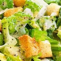 Caesar Salad · Marinated white anchovies, garlic croutons and parmesan.