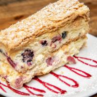 Berry Napoleon Pastry · 